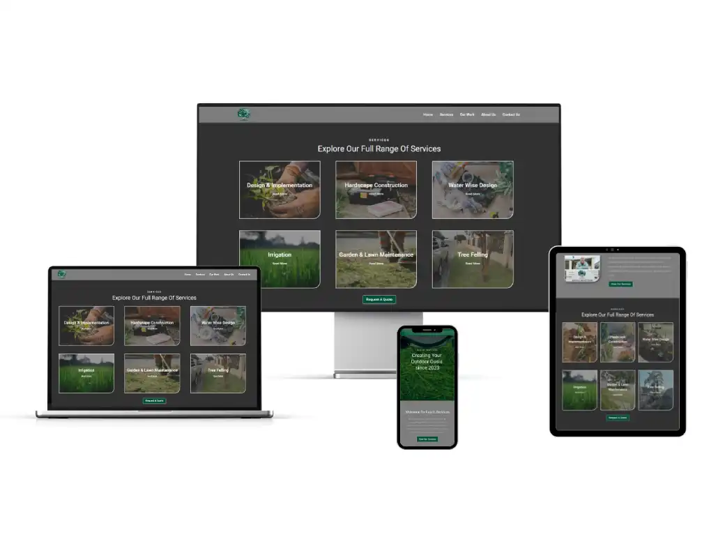 Multi Device Mockup - Ruach Service redesign